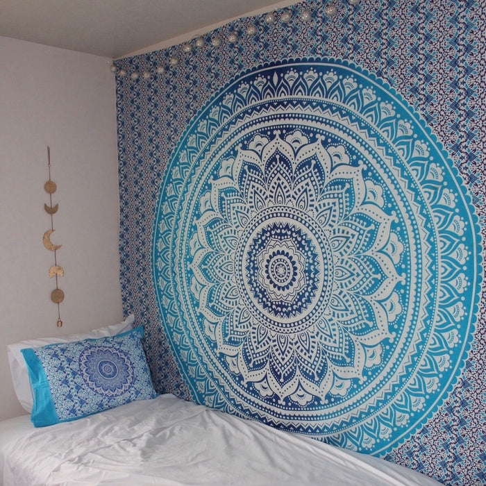 Blue Ombre Tapestry