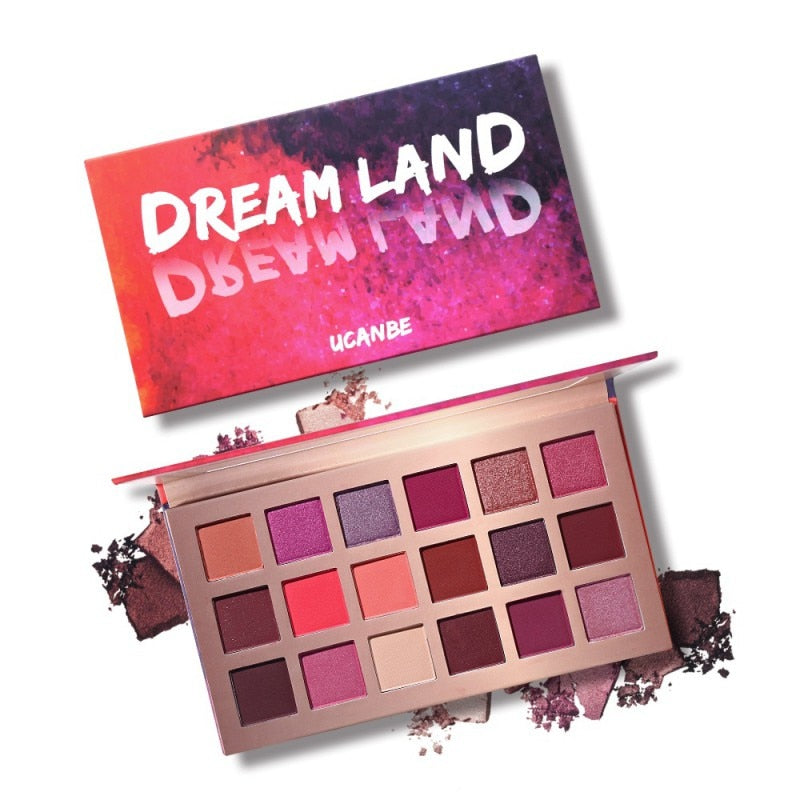 18 Color Eyeshadow Palette