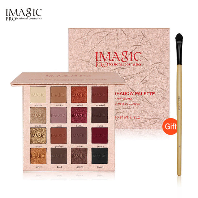 16 Color Palette Make up Palette Matte Shimmer