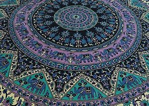 Purple Mandala Tapestry