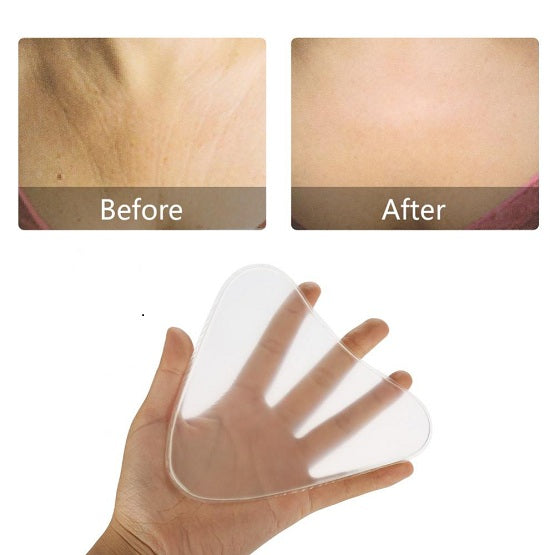 Anti-Wrinkle Silicone Chest Pad