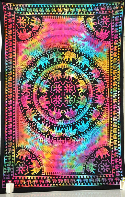 Tie Dye Boho Tapestry
